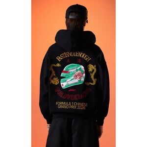 PacSun Formula 1 F1 Chinese Grand Prix 2026 Embroidered Zip Hoodie Mens Small
